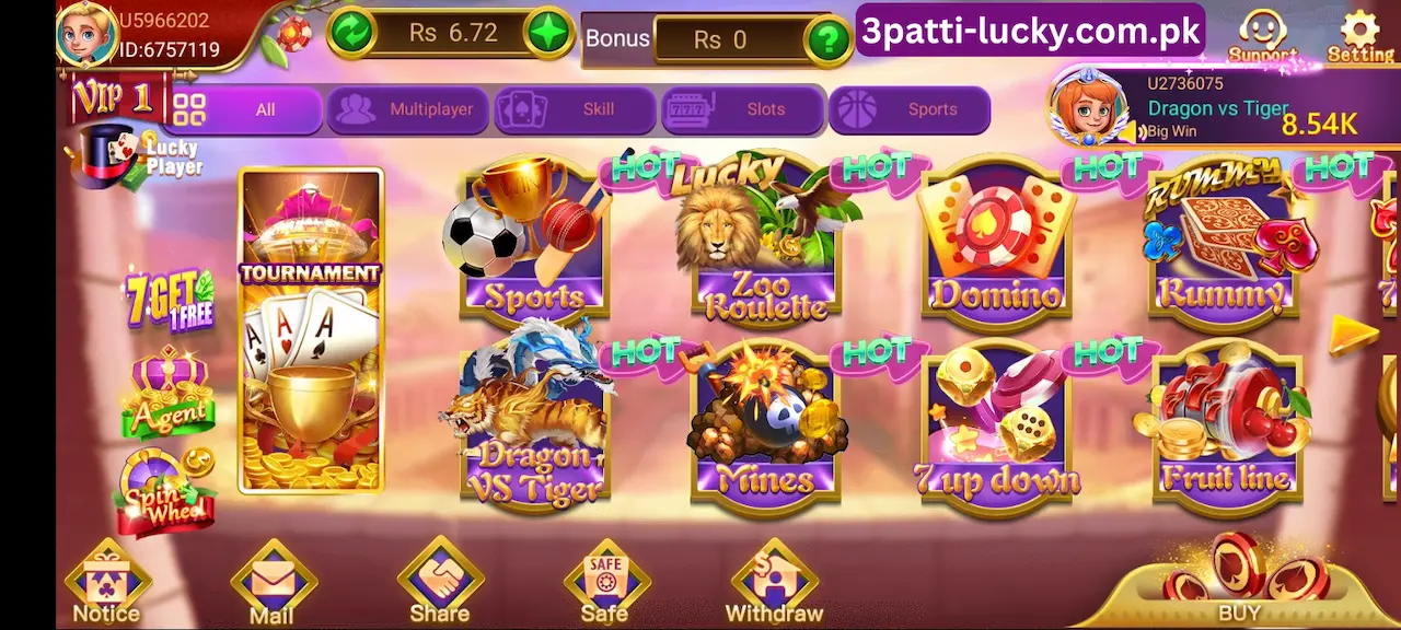 3 Patti lucky